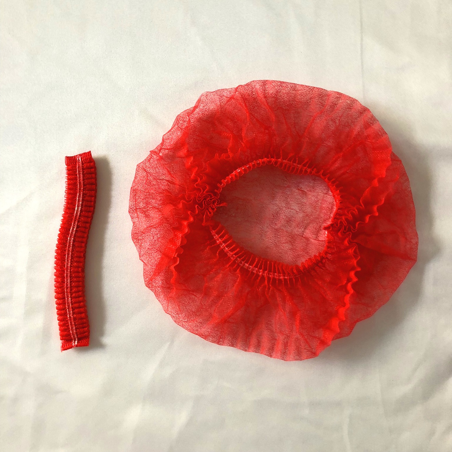 Factory direct non-woven strip cap mushroom cap disposable round cap multicolor optional wholesale