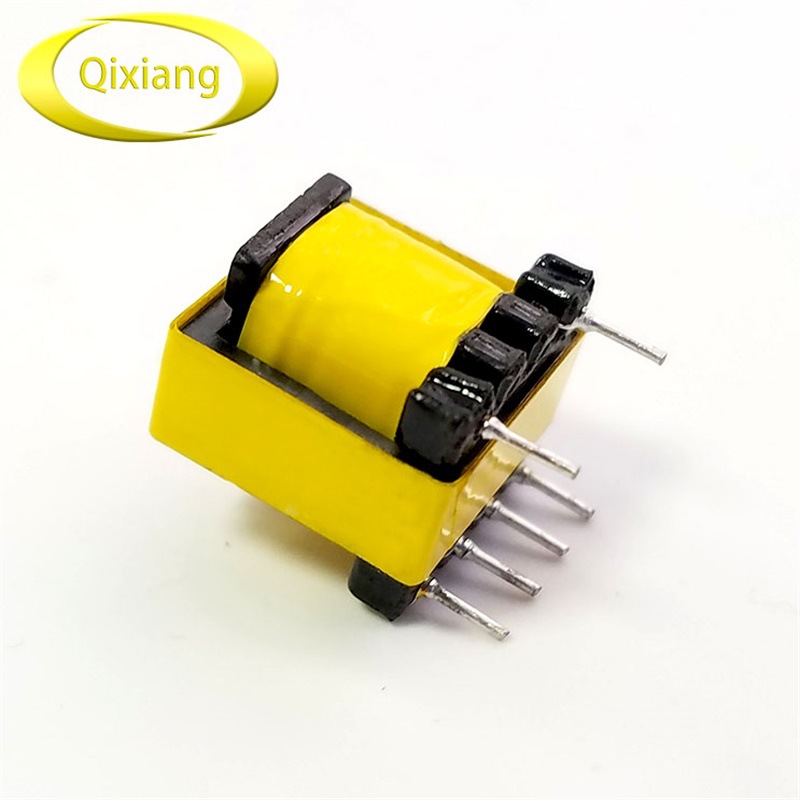 Заводской прямой EE10 вертикальный (4 4) полностью медный PC40 магнитный сердечник высокочастотный трансформатор питания