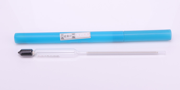 Yaohua liquid density meter hydrometer diesel sulfuric acid hydrometer wave meter with number can be checked