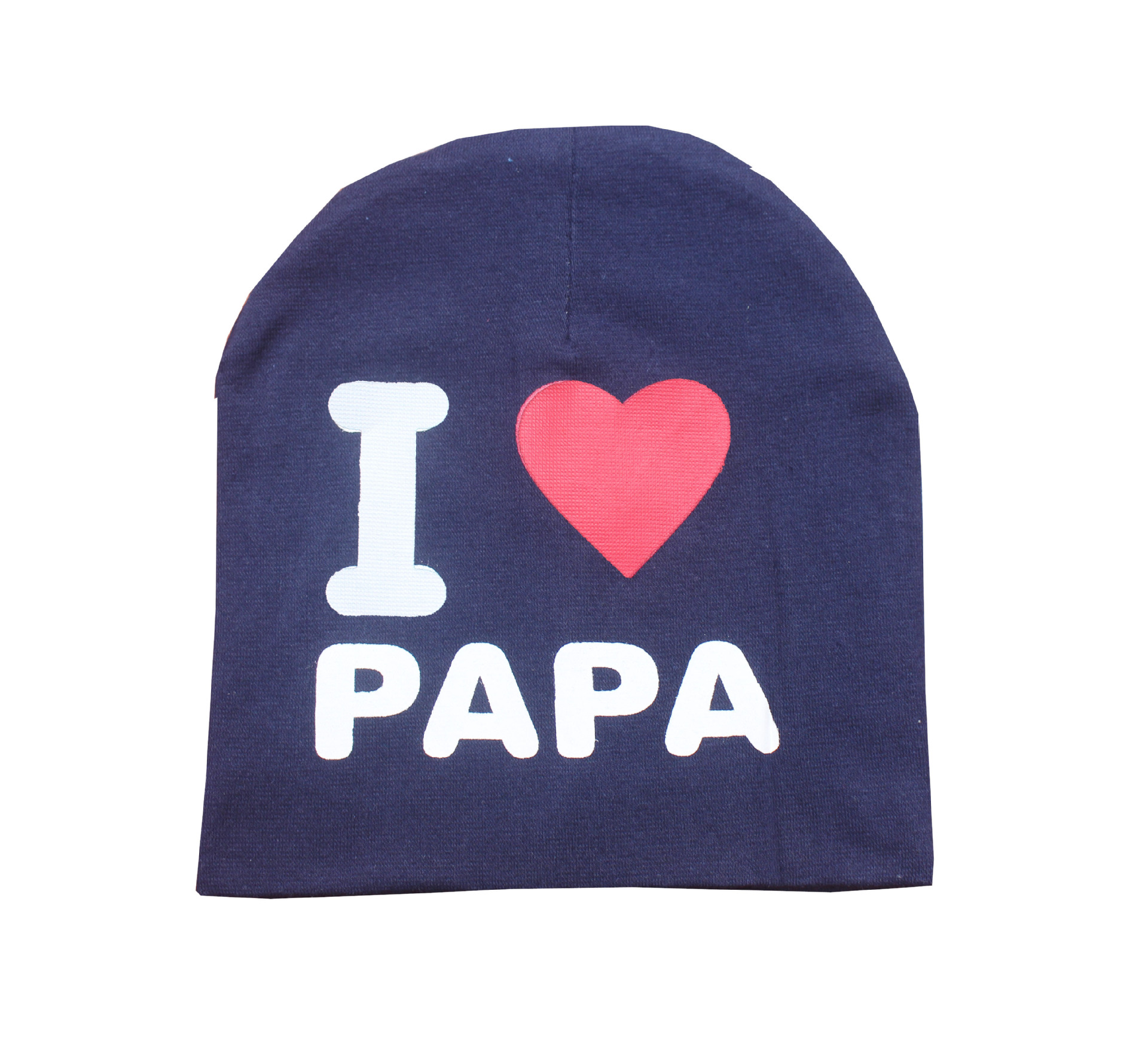 Pullover cap I love mom and dad Children's hat baby hat
