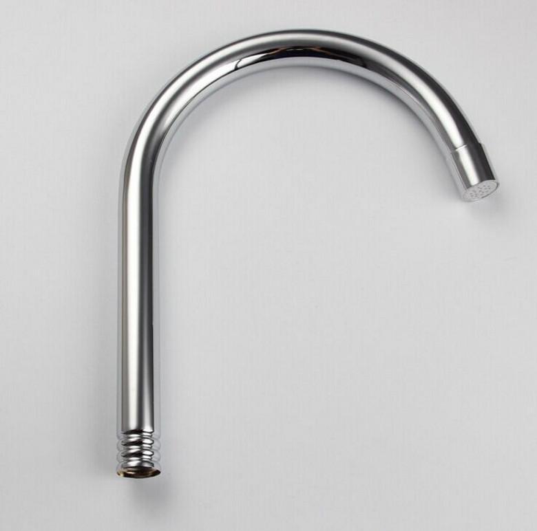 Stainless steel elbow electric faucet stainless steel double plating pipe 18*0.5,22 *.05