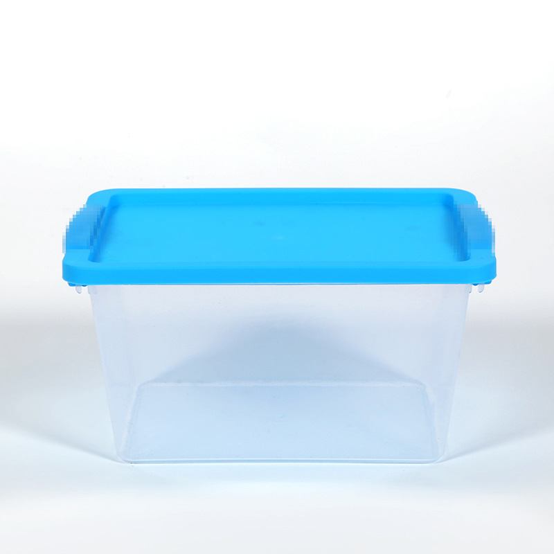 Multi-specification Plastic Portable Storage Box Children's Toy Box Laundry Bead Box Food Storage Box with Lid and Handle