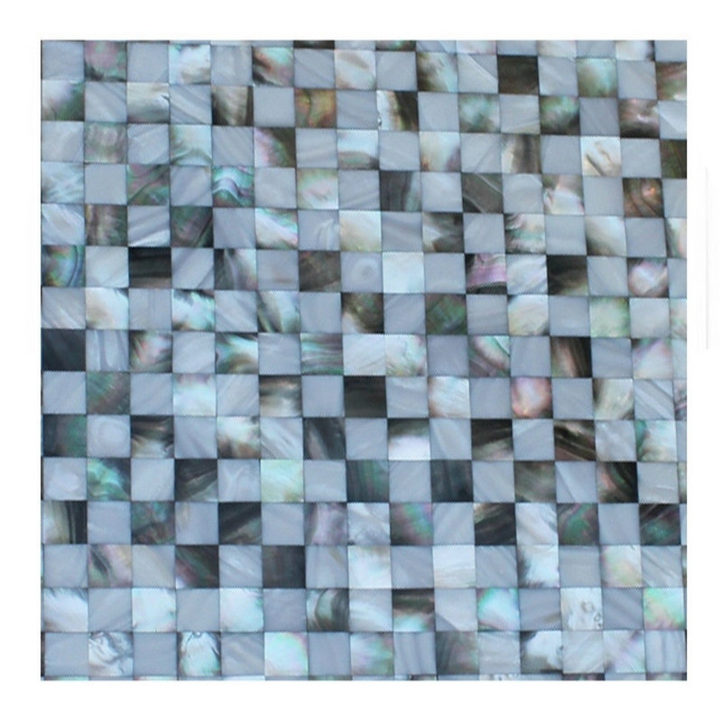Ceramic tile shell mosaic TV background wall mosaic TV background wall decoration materials manufacturers supply