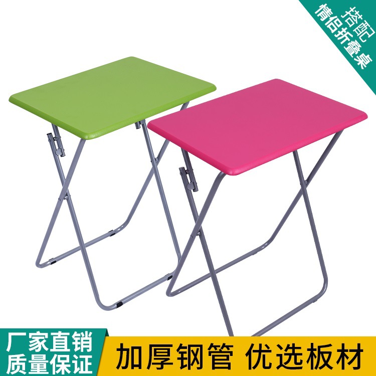 Simple folding table small apartment camping folding table and chair stall folding table dining table outdoor portable table wholesale