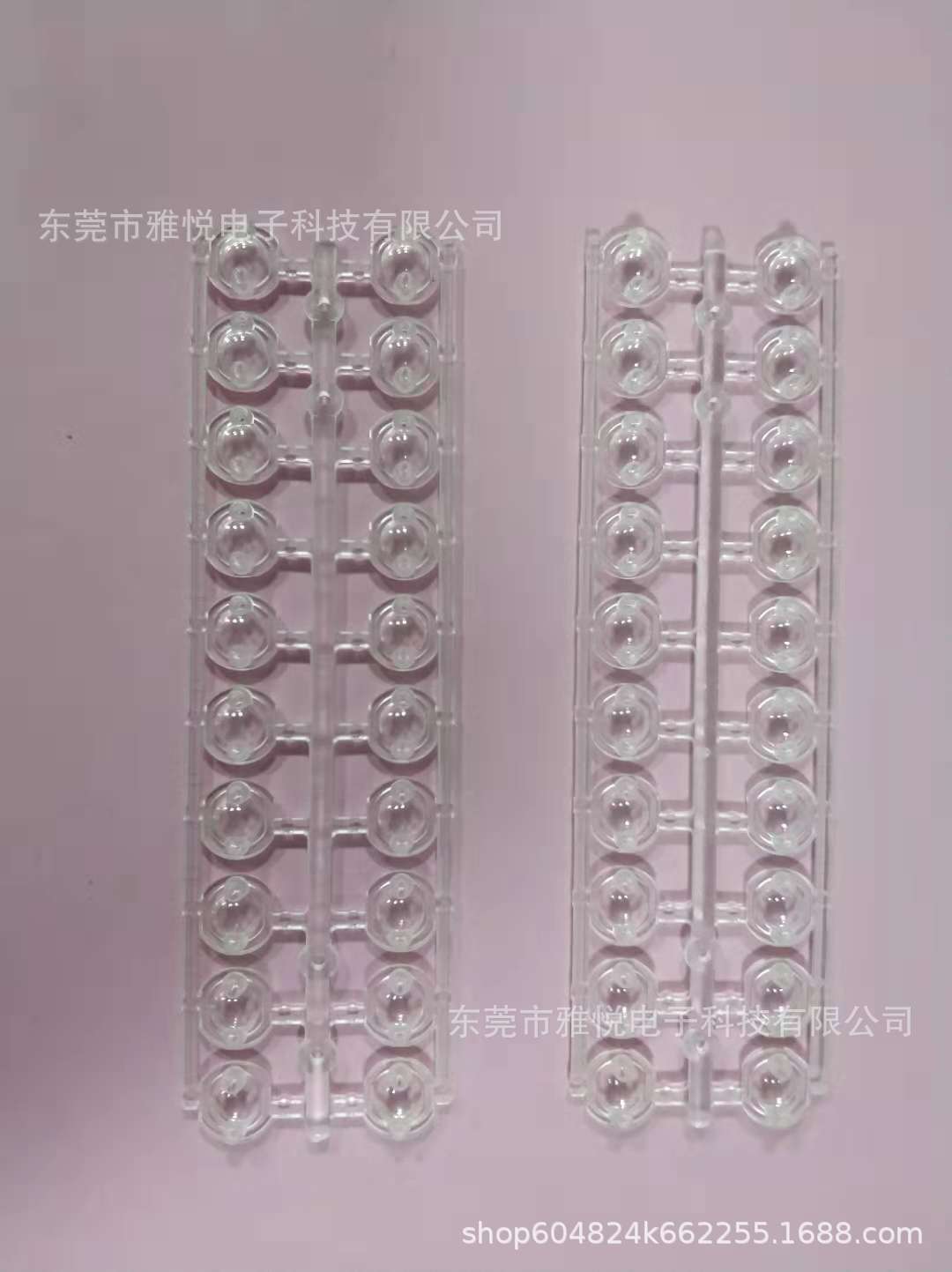 Factory Direct LED lens 60 degrees 140 degrees disposable die bar