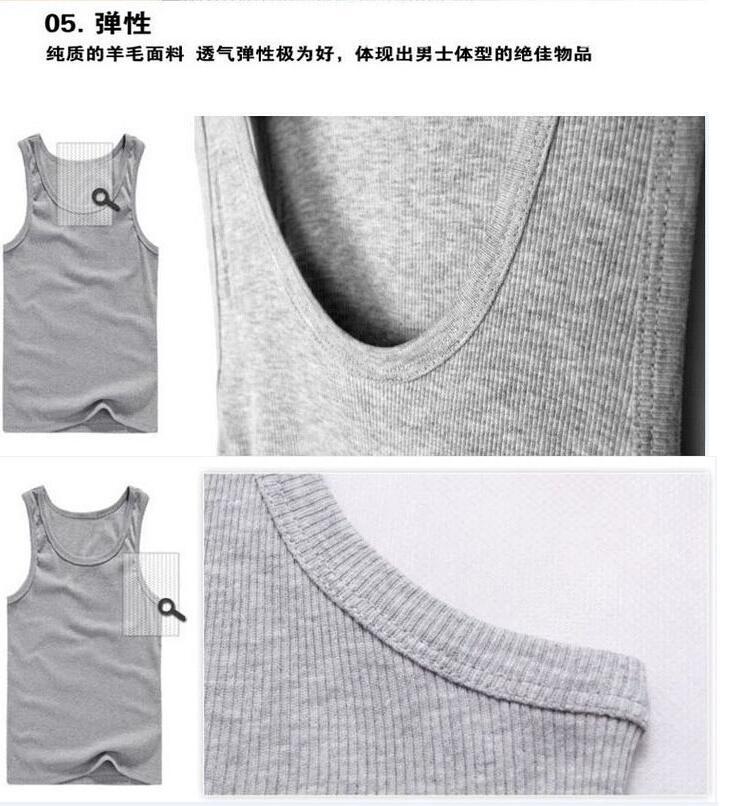 2018 Men's Sports I-shaped Elastic Cotton Vest Men Summer Breathable Korean Fitness Bottoming Foreign Trade Male Vest