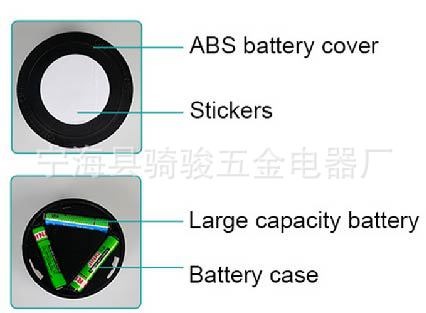 COB touch light round led night light Cabinet light study Pat Light emergency bag light