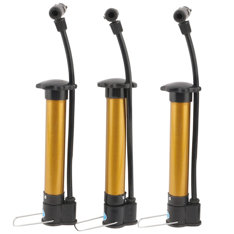 Factory wholesale basketball pump football volleyball inflatable cylinder high pressure portable mini air needle net bag bag kit