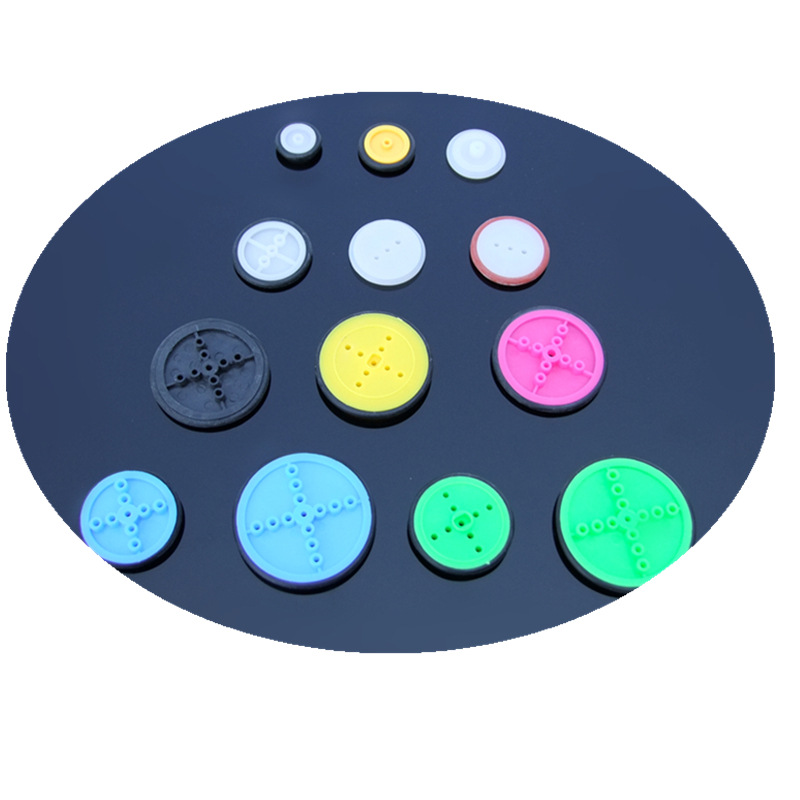 Multi-model combination small wheel rubber small wheel tire pulley DIY science and education wheel handmade
