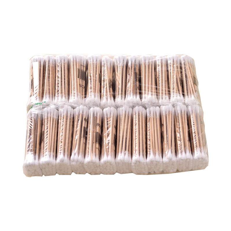 Hotel disposable cotton swabs double-headed cotton swabs for makeup factory wholesale 35 pieces a pack