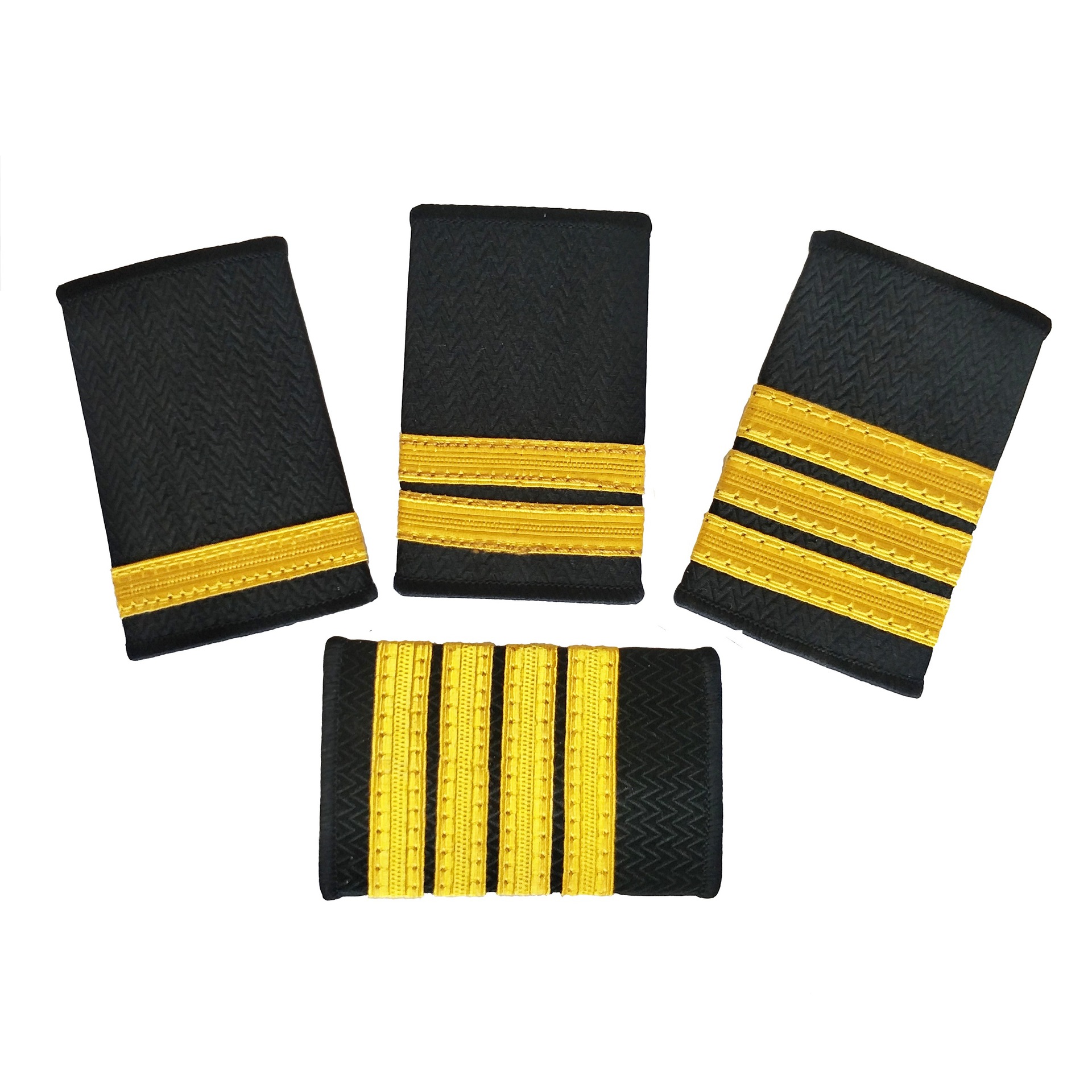 India Silk Air Pilot Performance Pilot Uniform Ordinary Weaving Mark Captain Pilot's epaulettes