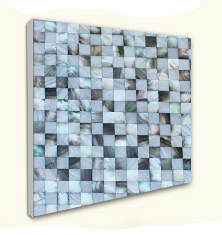 Ceramic tile shell mosaic TV background wall mosaic TV background wall decoration materials manufacturers supply