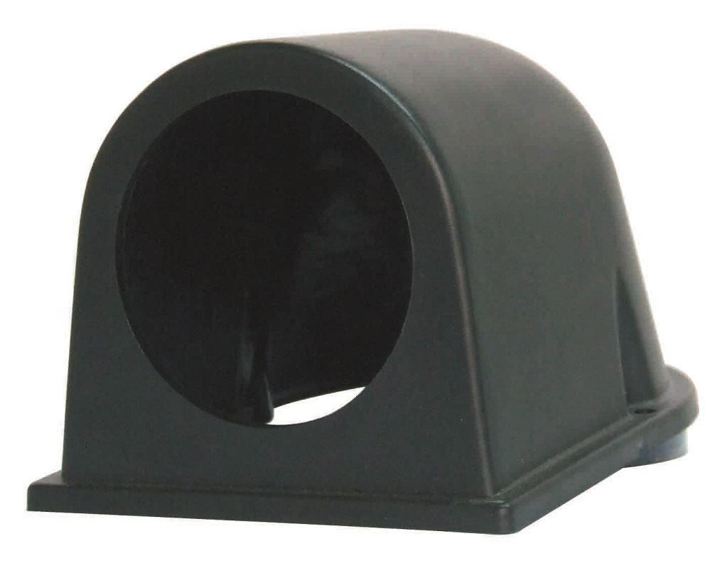 Automobile instrument Cup single instrument Holder 2 inch 52mm black carbon grain instrument Cup instrument cover