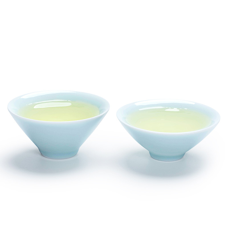 Celadon tea cup kung fu tea set ceramic single cup tea bowl Master Cup tea cup tea cup tea cup factory wholesale
