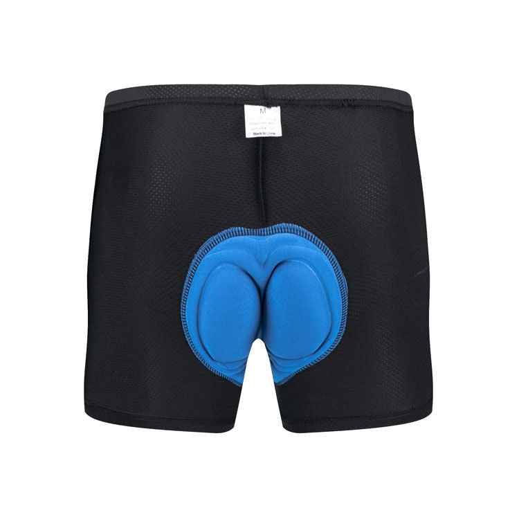 Riding underwear thickened silicone cushion sponge shorts men's mountain bike sweat-absorbent factory direct spot