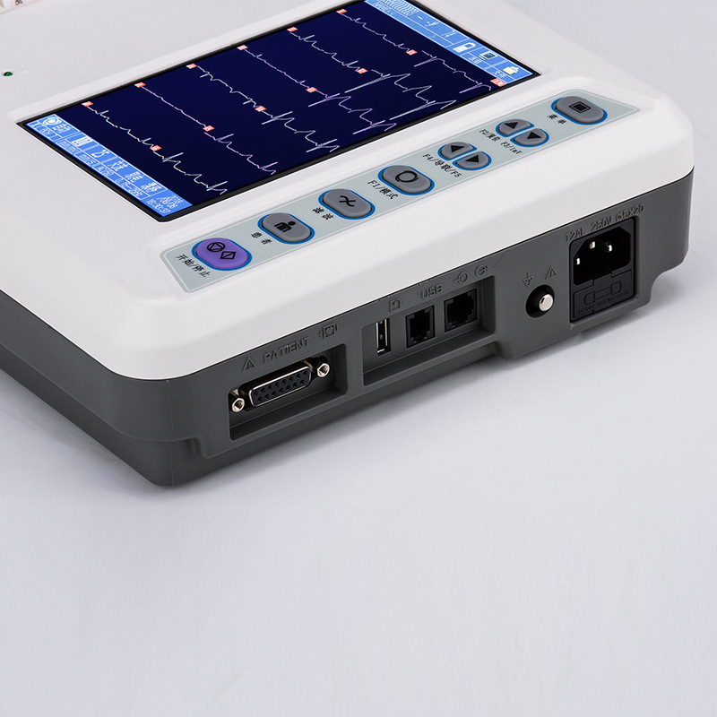 Sanrui ECG-3306B six-channel ECG detector 12-lead automatic analysis and diagnosis portable