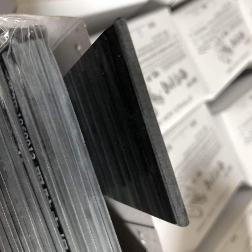 Jiexing brand 1111 welding goggles green glass sheet multi-color filter Black grinding edge to block strong light