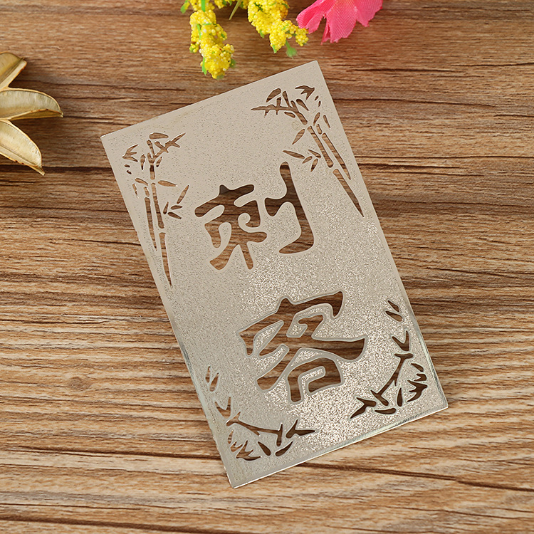 High-Grade Metal Cut Out Card Magnetic Stripe Card Membership Card Vip Card