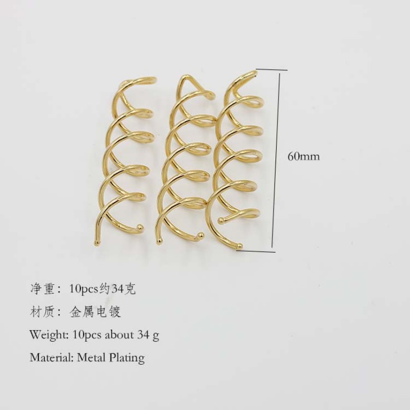 DIY hairdressing tool ball head invisible spiral clip hair bract coil Rod metal round head Factory Outlet