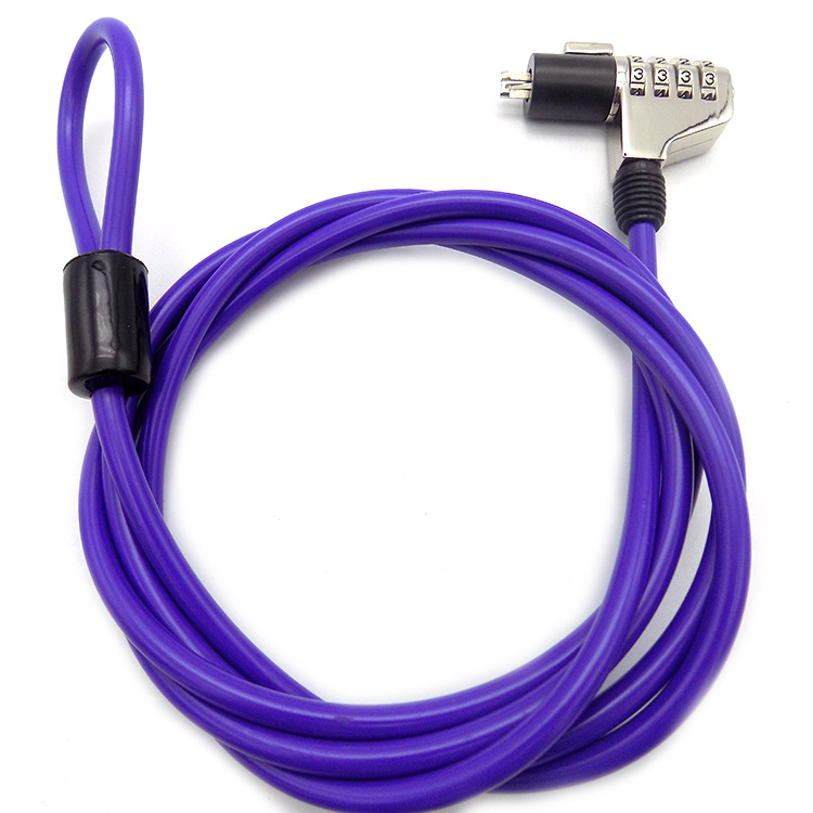 Laptop Password Computer Lock Computer Lock Wedge Hole 4-Digit Password Lock New Computer Lock