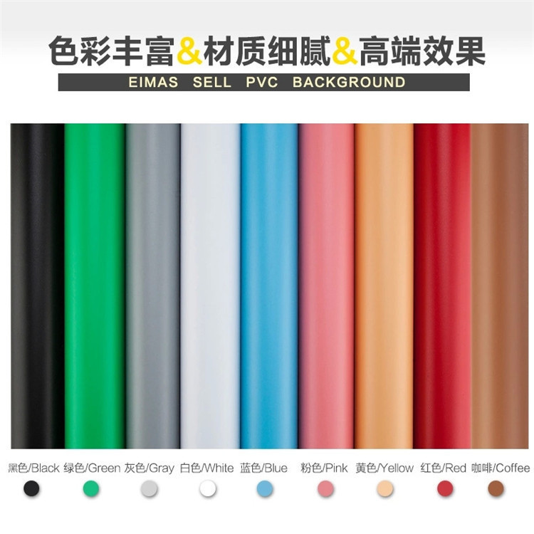 Photography Props Photo Background Cloth Free Cutout Pp/Pvc Frosted Background Board 100*200 Pure Color Online Store Photo