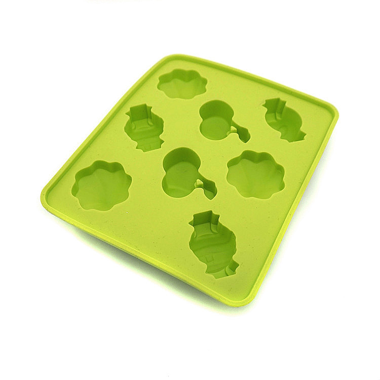 Amazon's Best-Selling Four-Hole Silicone Ball, Round Hole Ice Puck, Creative Ice Film Ice Box, Silicone Ice Tray Supplies