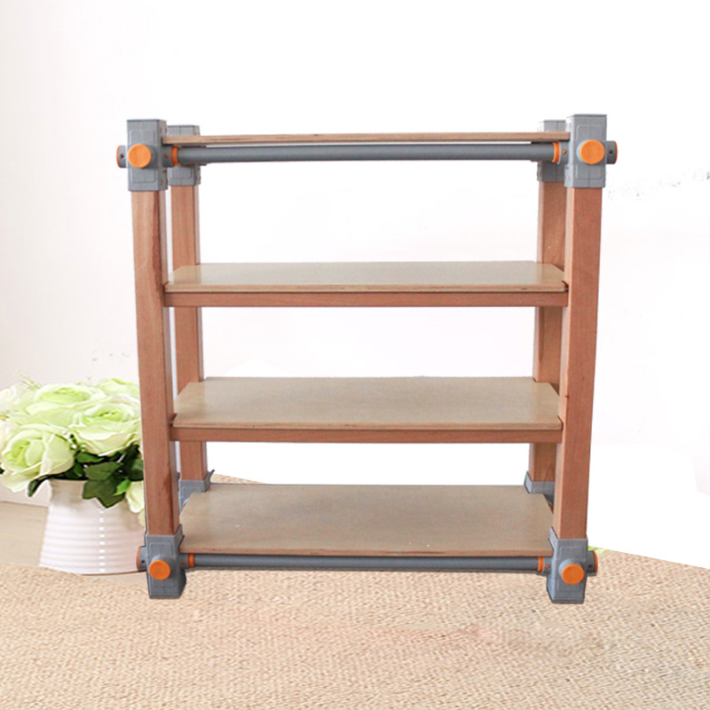 Shenzhen Children's storage rack cabinet small object storage items shoes clothes classification shelf organizing book physical fitness Indoor