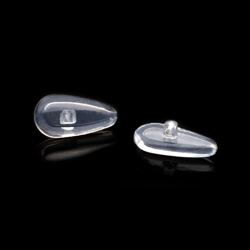 Импортированная силиконовая подушка для носа, воздушная подушка для очков, силиконовая противоскользящая подушка для носа, аксессуары для очков