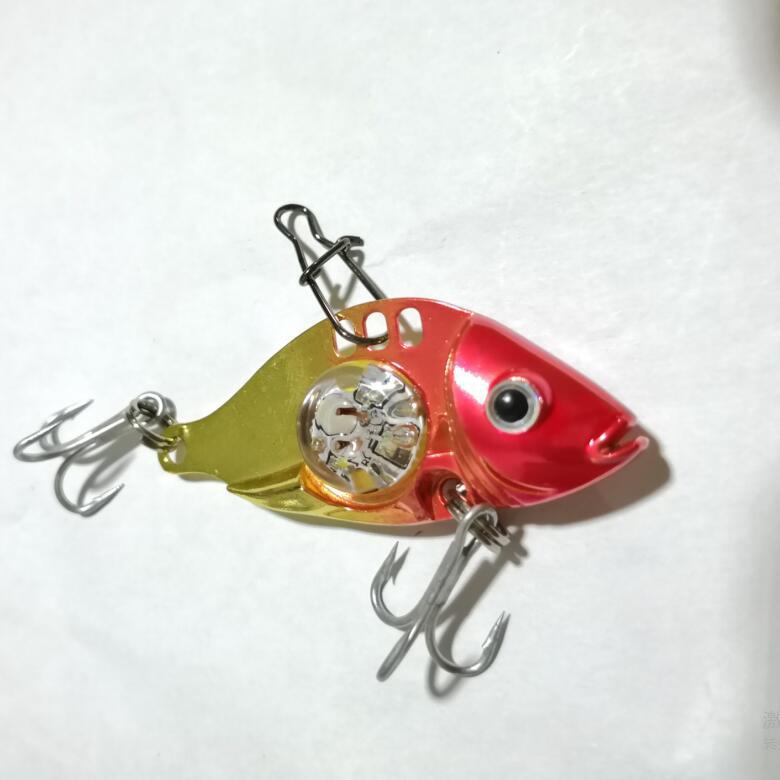 Fishing lure lamp VIB fishing lamp LED luminous fishing lamp fish finder fishing lamp fishing bait hard bait metal luminous fish