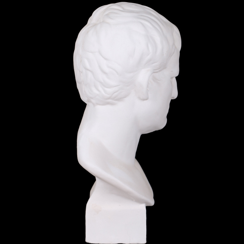 Brant agreba plaster statue plaster head hanging surface plaster art still life plaster teaching aids sculpture ornaments