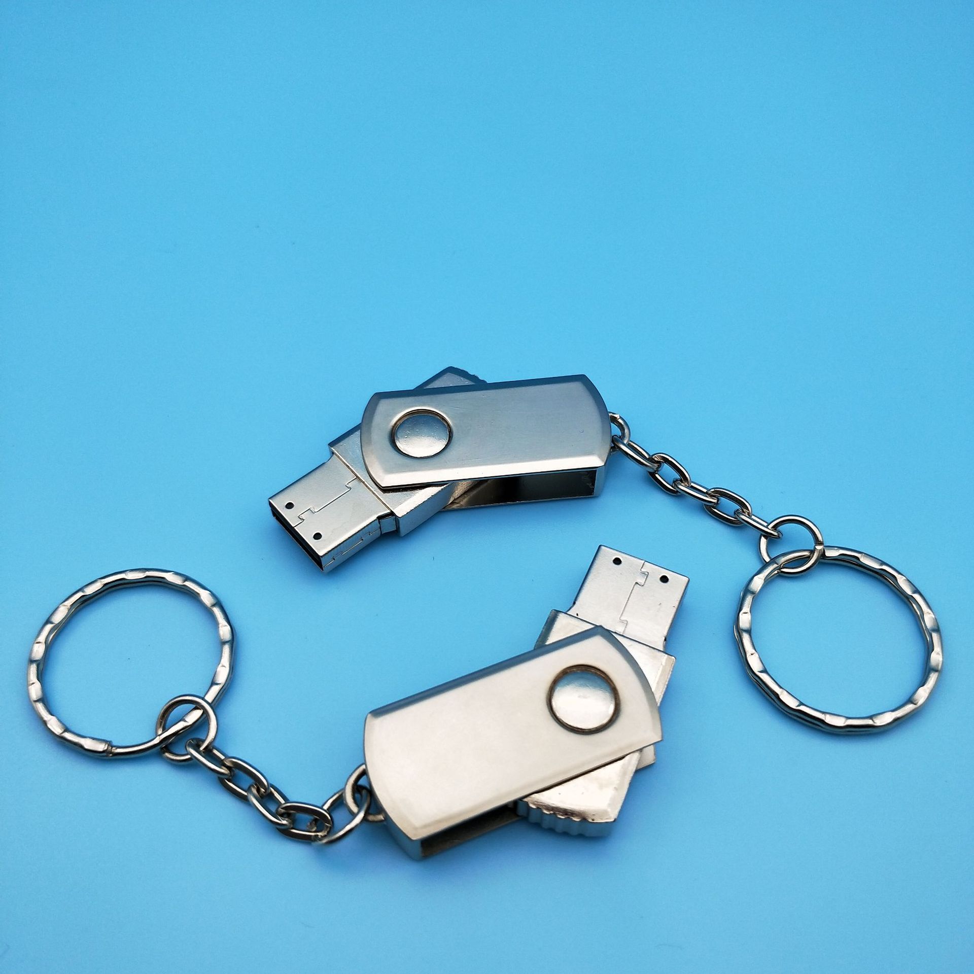 Small fat U disk wholesale 32G car U disk 8g16g metal rotation 64G3.0 USB gift advertising wholesale