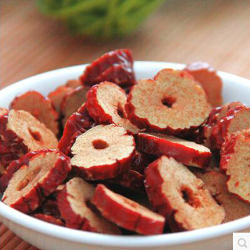 Xinjiang Ruoqiang Dried Jujube Rings, Pitted Red Jujube Rings, Red Jujube Slices, Snacks, Tea, Food Additions