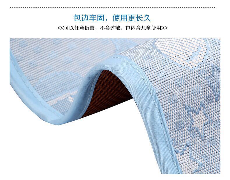 Baby mat crib ice silk mat kindergarten children's baby bed mat pillow can be customized wholesale