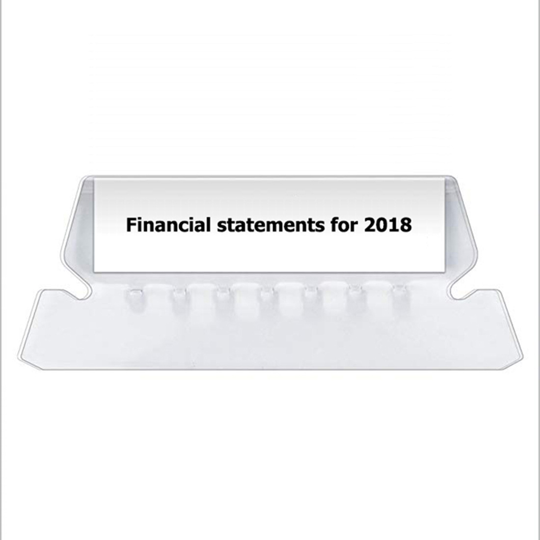 SOURCE manufacturer in stock wholesale hanging clip classification label hanging folder index label film