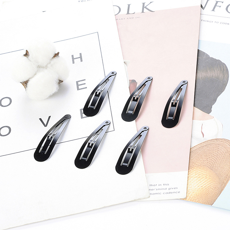 Прямые поставки заколка для волос простая черная заколка-утка мультяшная заколка для волос аксессуары