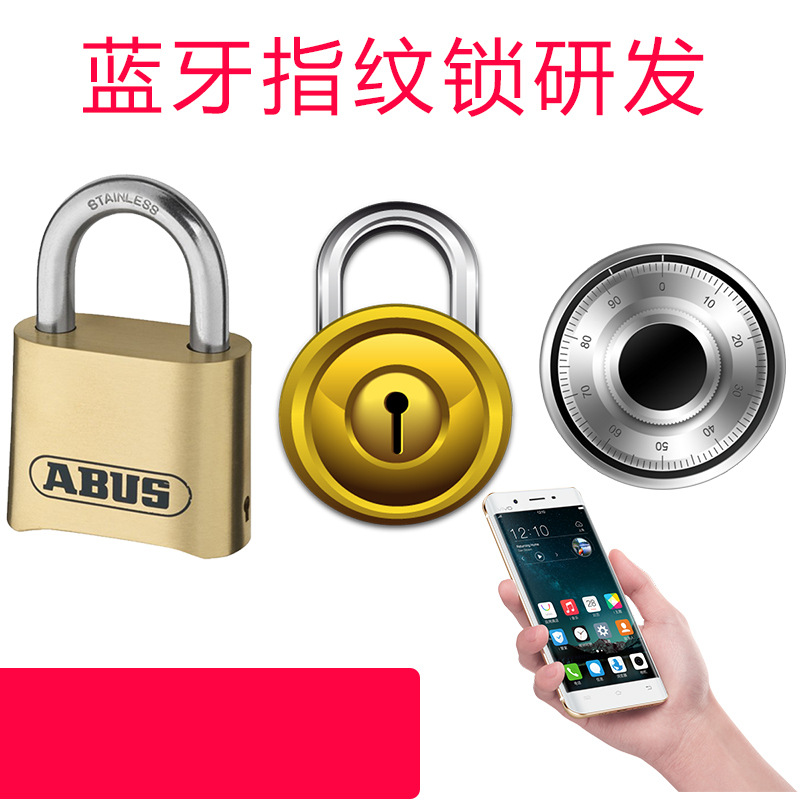 Умный замок с отпечатком пальца, решение, приложение WeChat, разблокировка по QR-коду, NFC или RFID