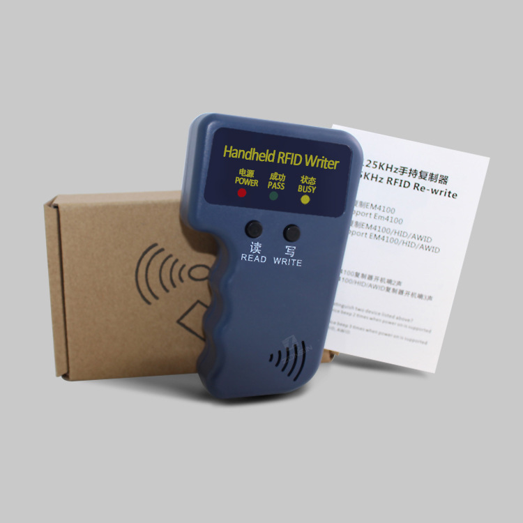 Id Card Replicator Sensor Access Control Id Card Copy Machine Handheld 125K Card Reader Package