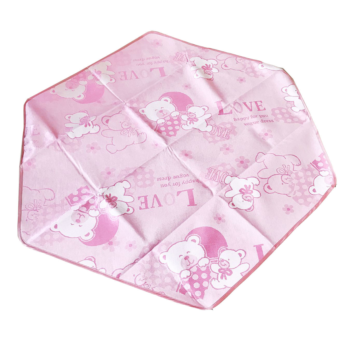 Ice silk mat hexagonal ice silk mat with Korea hexagonal tent hexagonal ice silk mat spot a generation of hair