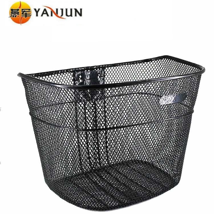 Guoyu bicycle boutique mesh blue bicycle frame steel mesh basket bicycle basket