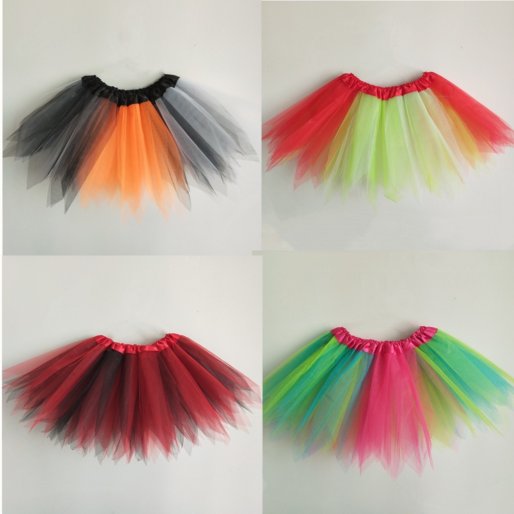 юбка-туфли для детей с цветным сочетанием