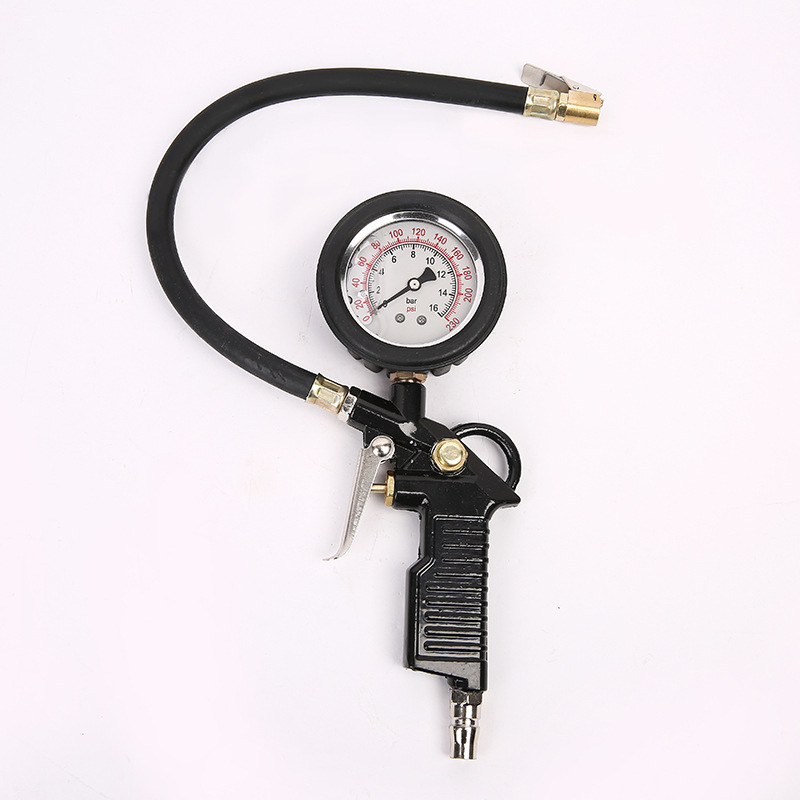 Xinmingde tire inflation gun digital display tire pressure gun tire pressure gauge automobile tire pressure gauge high precision detection tire pressure