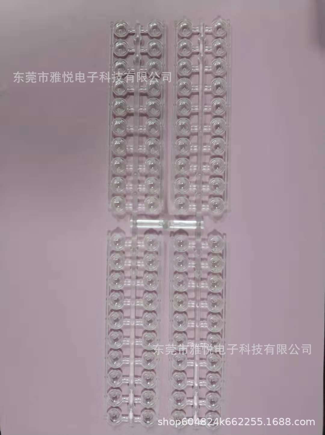 Factory Direct LED lens 60 degrees 140 degrees disposable die bar