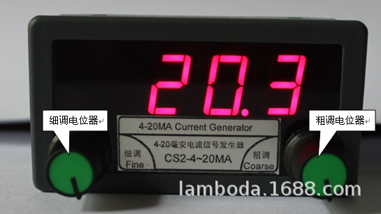 Cs2-4-20Ma Digital Display 2 Potentiors, Current Source Signal Generator, Potentiometer Adjustment, Large Quantity, Preferential Treatment