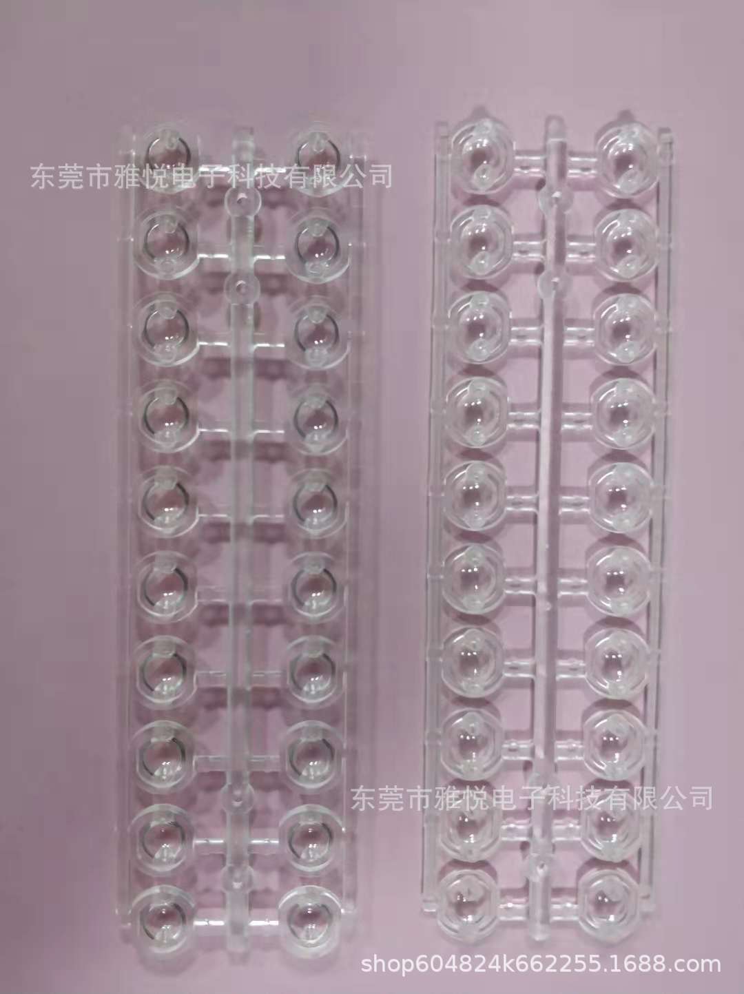 Factory Direct LED lens 60 degrees 140 degrees disposable die bar