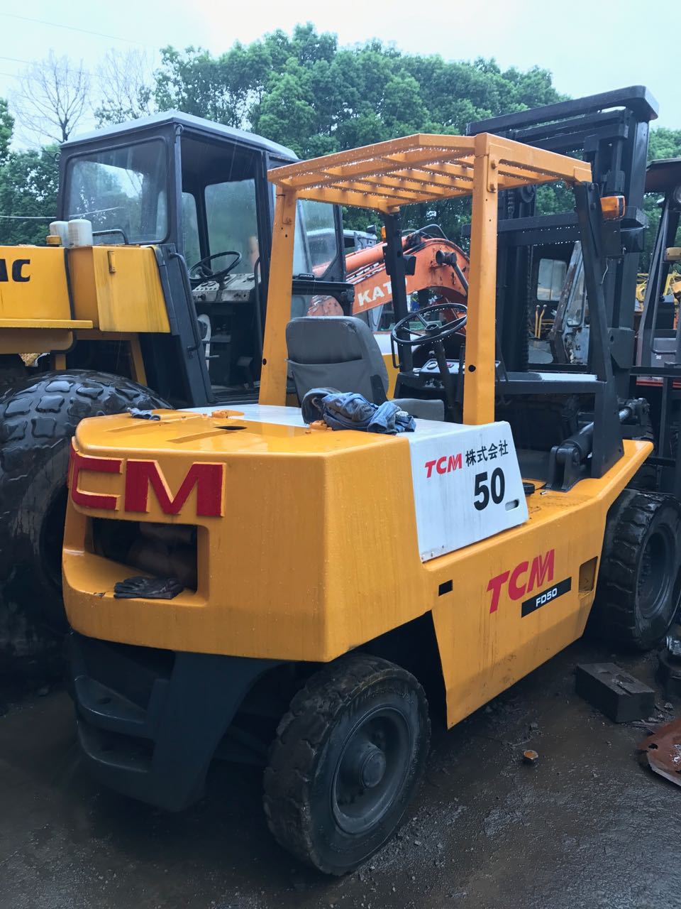 Factory Direct Used Forklift Toyota Forklift 7F Toyota 3 Tons 5 Tons 10 Tons Quality Assurance Free Shipping