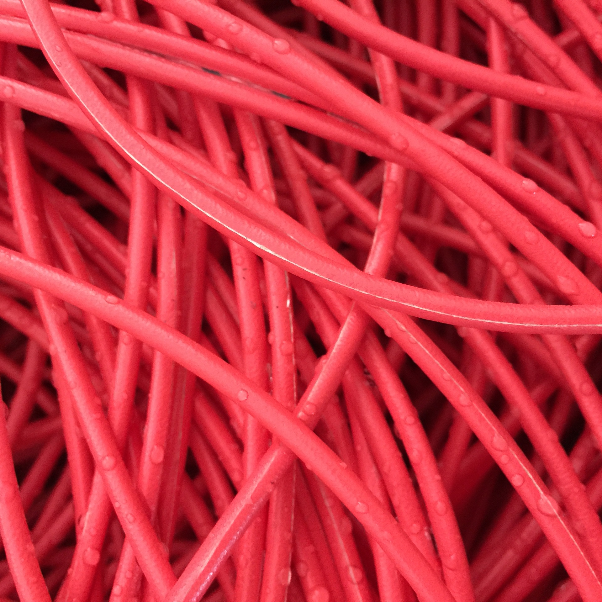 3mm Round Bar Explosion-Proof Round Bar Pu Leather Rope Core-Covered Round Rope Color Can Be Customized