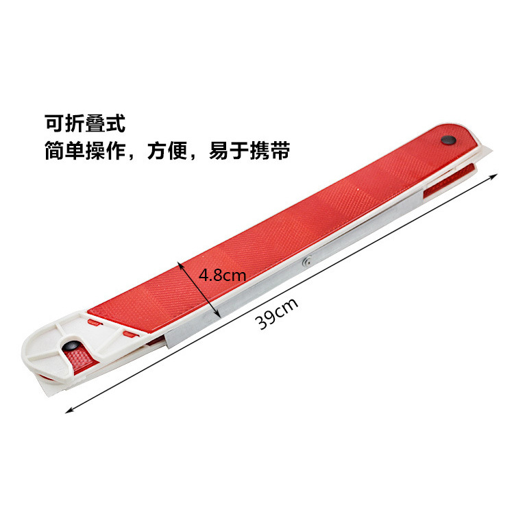 Car frame warning frame car tripod safety warning frame rear display frame road warning sign warning sign