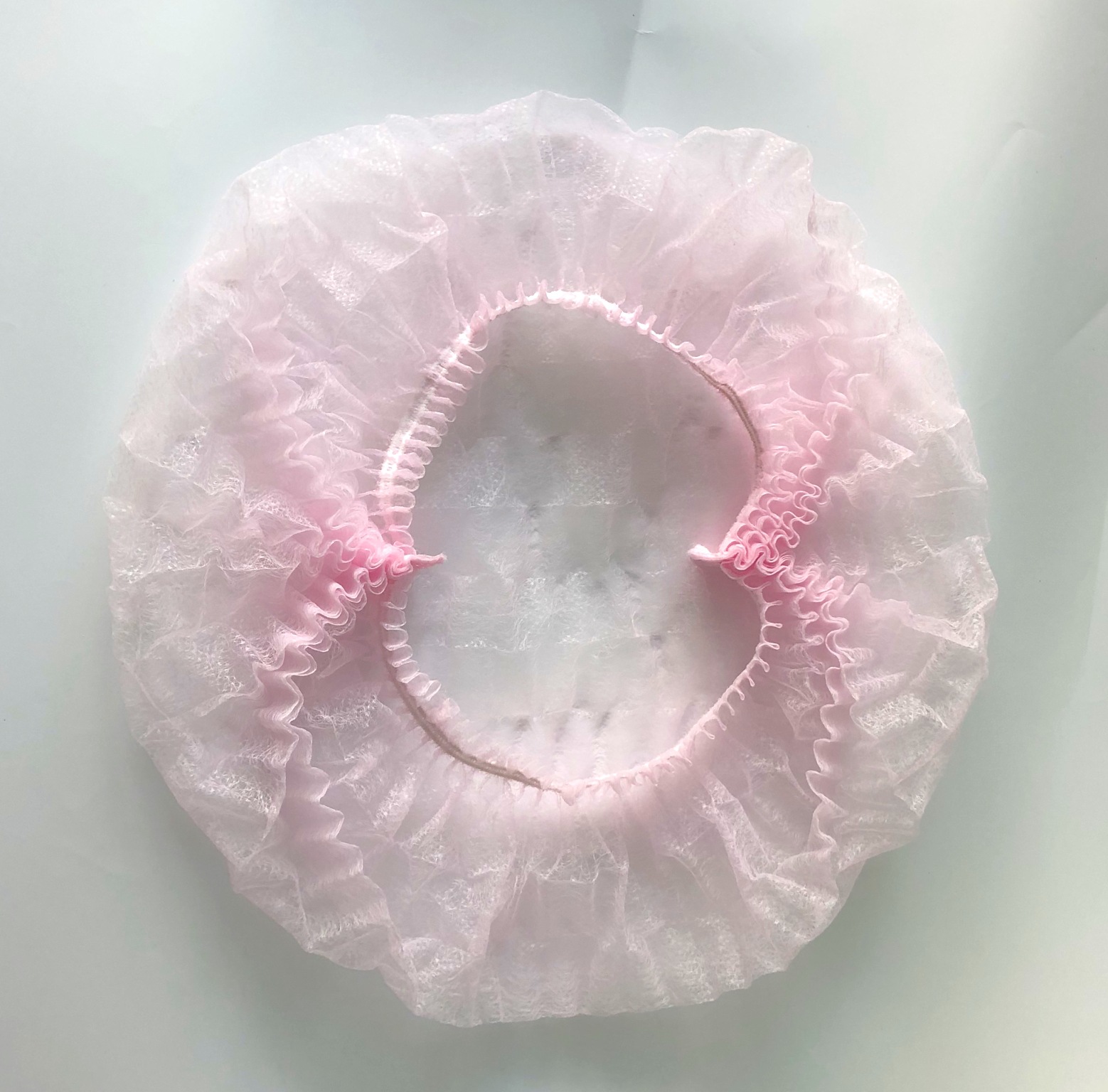 Factory direct non-woven strip cap mushroom cap disposable round cap multicolor optional wholesale