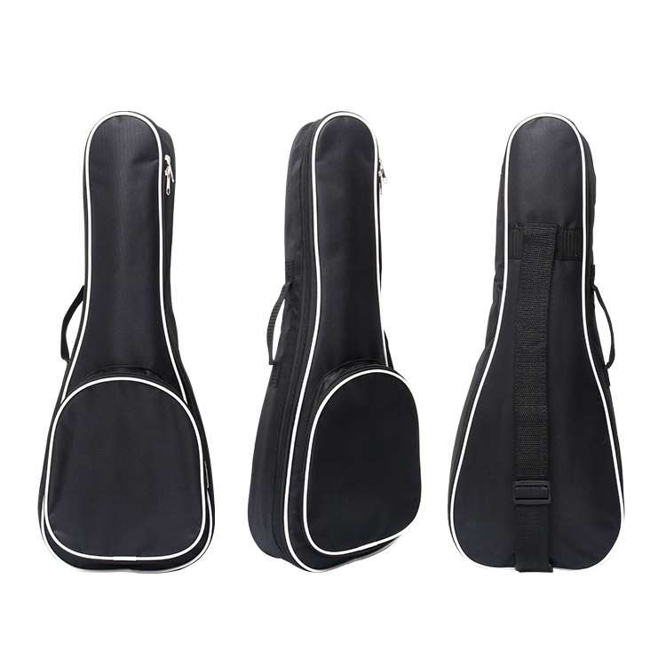 UKulele White Edge Cotton Bag UKulele Bag UKulele Bag Small Guitar Thickened Waterproof Backpack