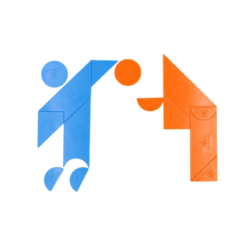 Modern intelligence jigsaw puzzle for primary and secondary school students competition plastic puzzle a pair of loose board